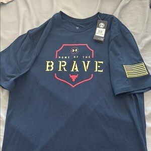Under Armour 'Home of the Brave' Navy T-Shirt